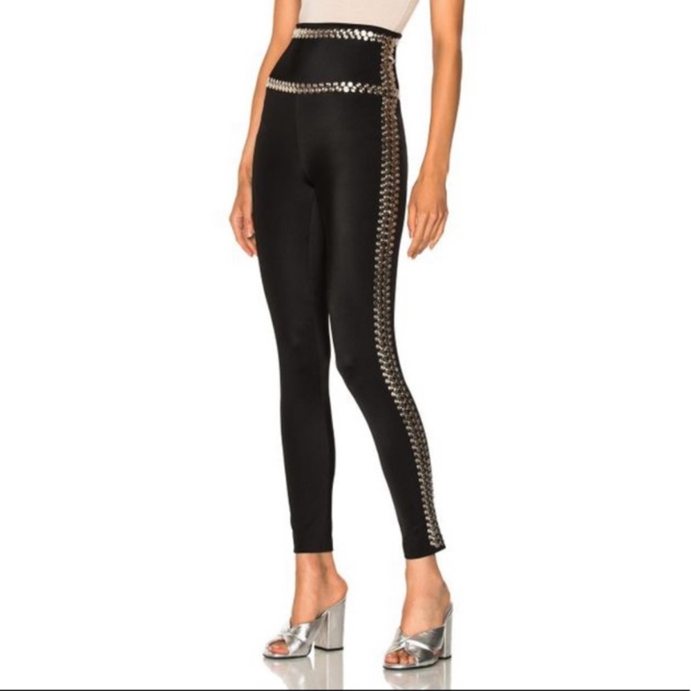 NWOT Norma kamali studded leggings